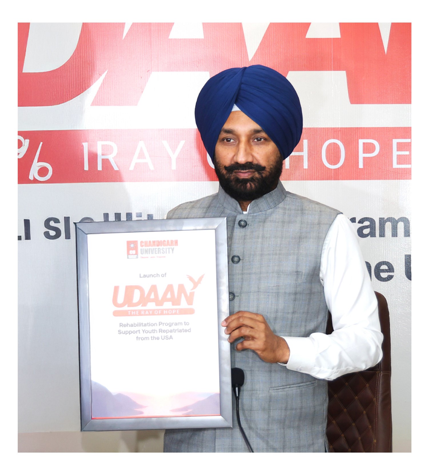 Chandigarh University Becomes First University to Offer Support to Indian Youth Repatriated from US with Launch of Rehabilitation Program 'Udaan' 